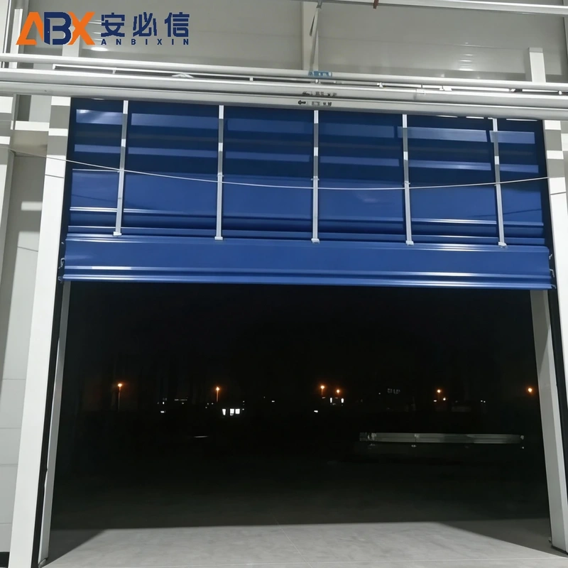 武汉市软帘堆积门
